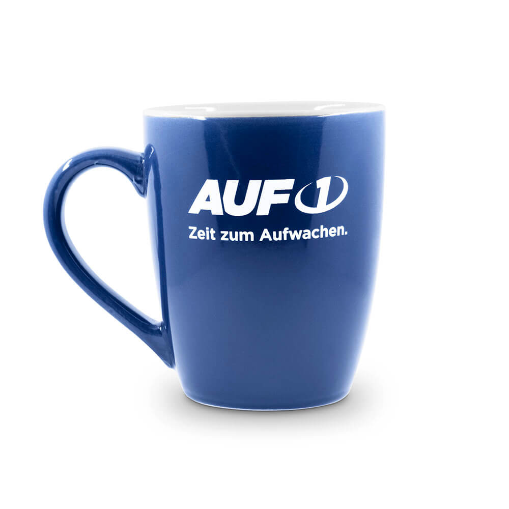 Tasse „Zeit zum Aufwachen“